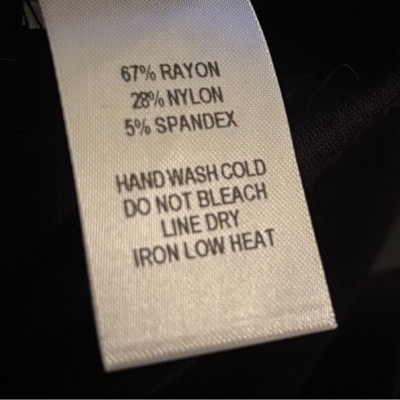 Lulus Just Like Magic Black Backless Bodycon V Neck Midi Dress Size Large NEW - Picture 15 of 16